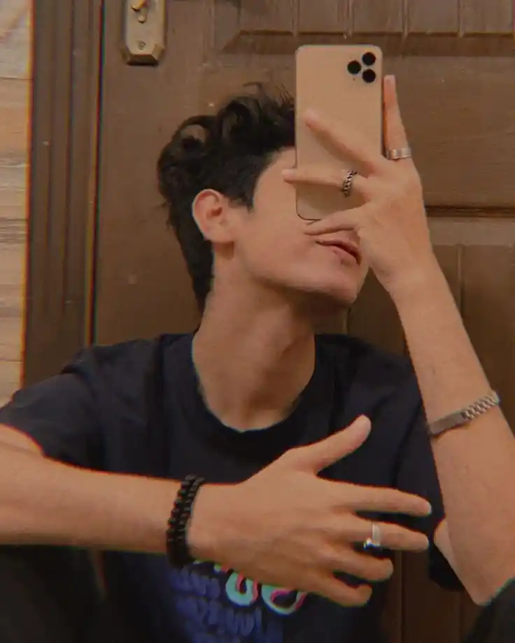 Hide Face Boy Dp