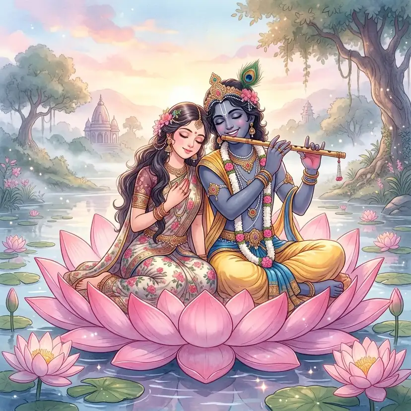 Radha Krishna DP for Instagram
