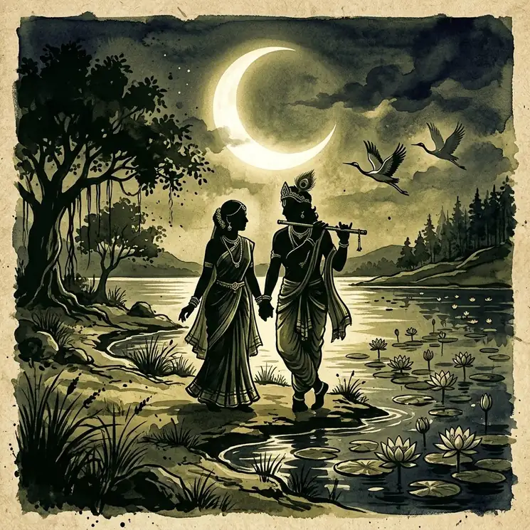 Radha Krishna DP for Instagram