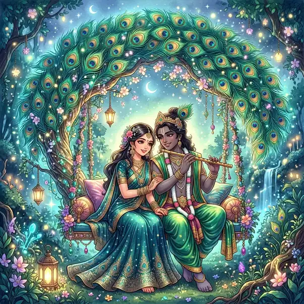 Radha Krishna DP for Instagram