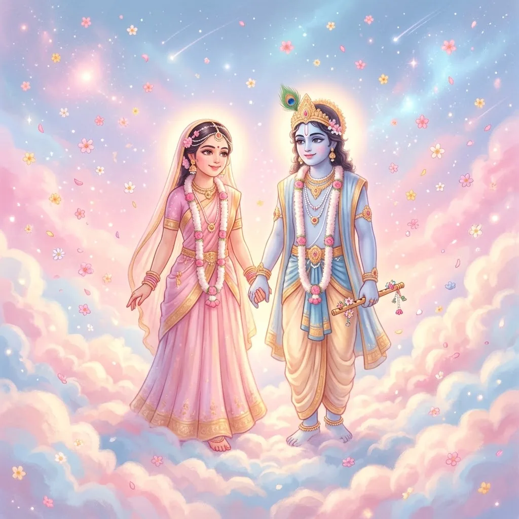 Radha Krishna Instagram DP stylish