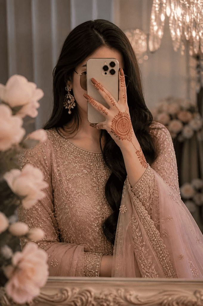 Hidden Face Girl DP Ideas