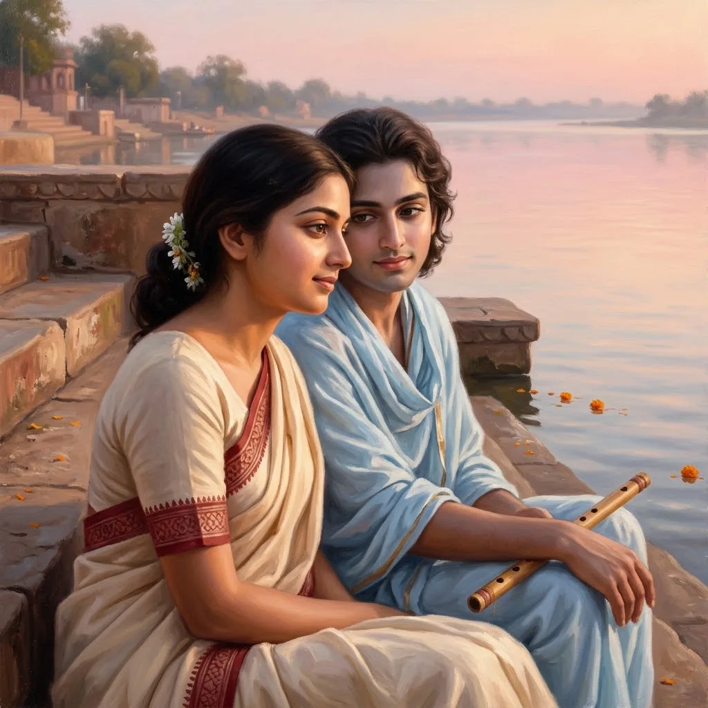 profile radha krishna dp