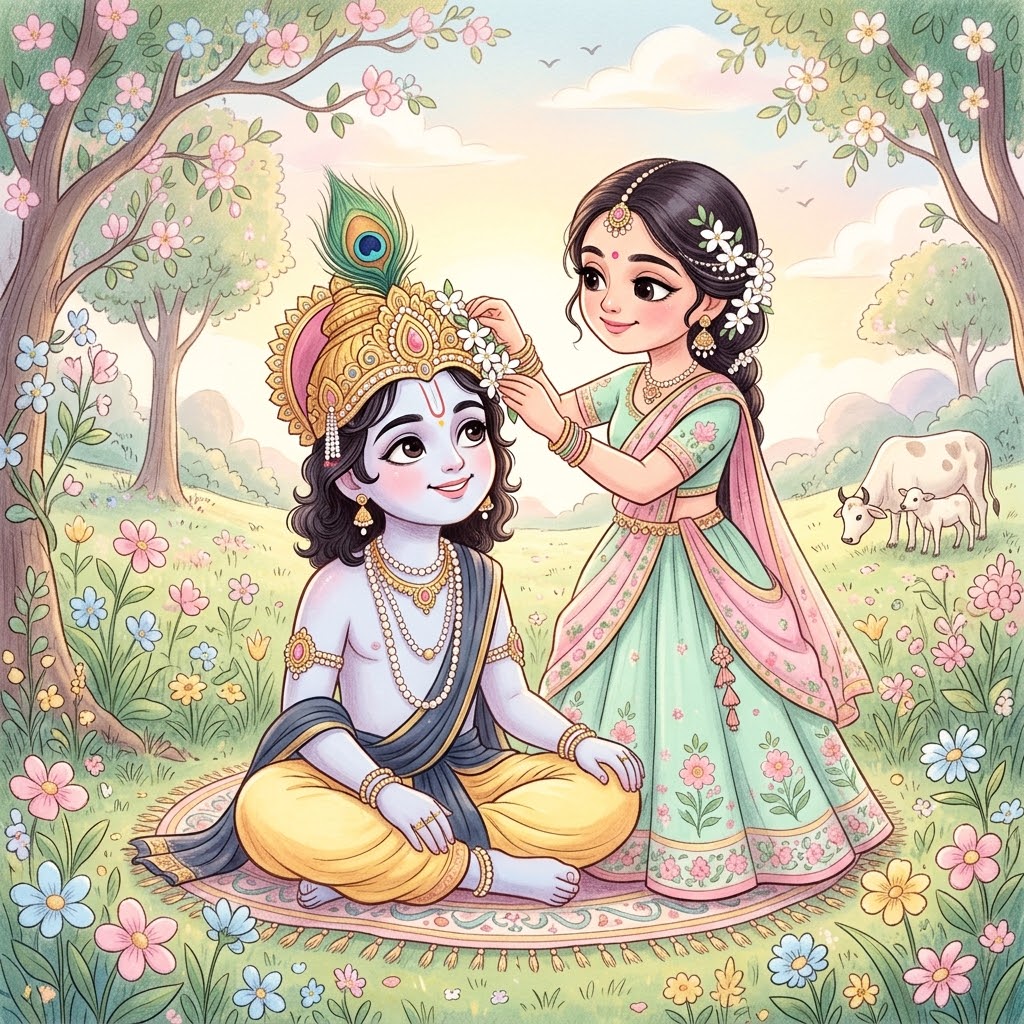 radha krishna whatsapp dp