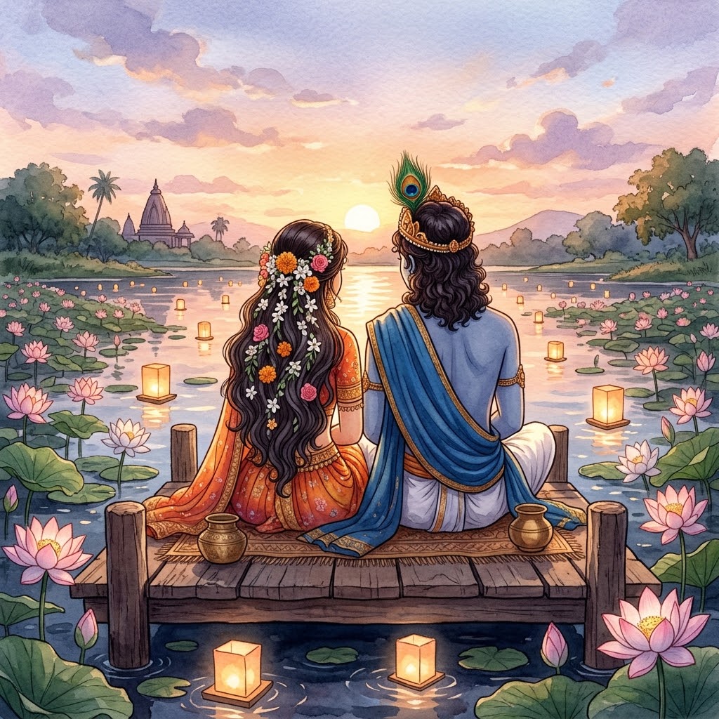 radha krishna whatsapp dp